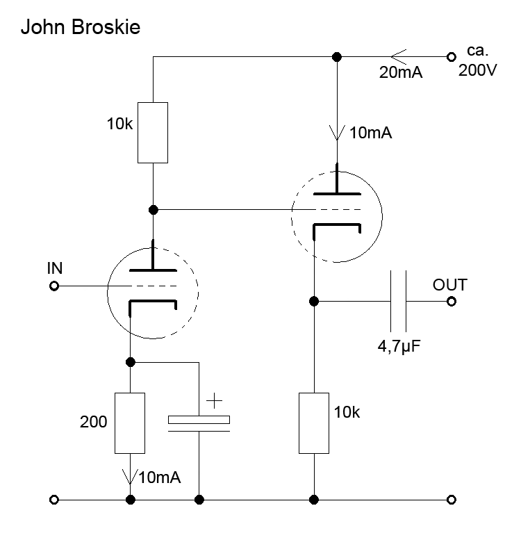LINE-Stufe nach John Broskie