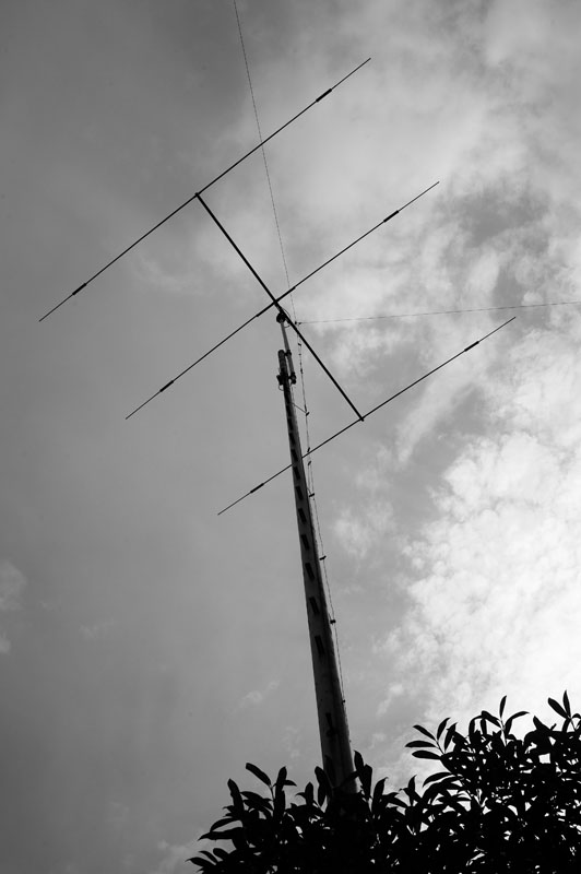 Antennenmast bei DL3XH